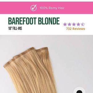 Barefoot Blonde 18 inch fill ins